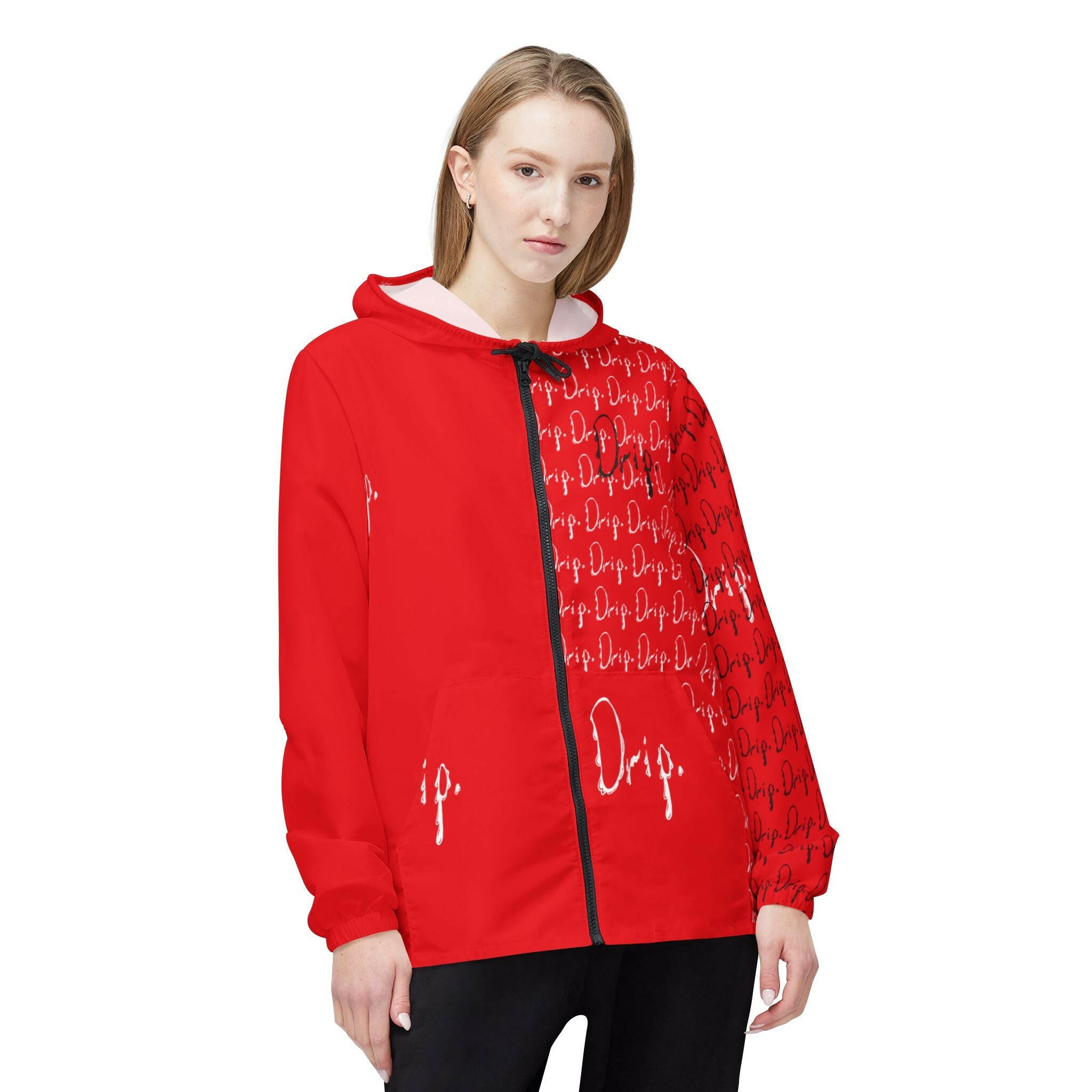 Red riding Dripbreaker Jacket