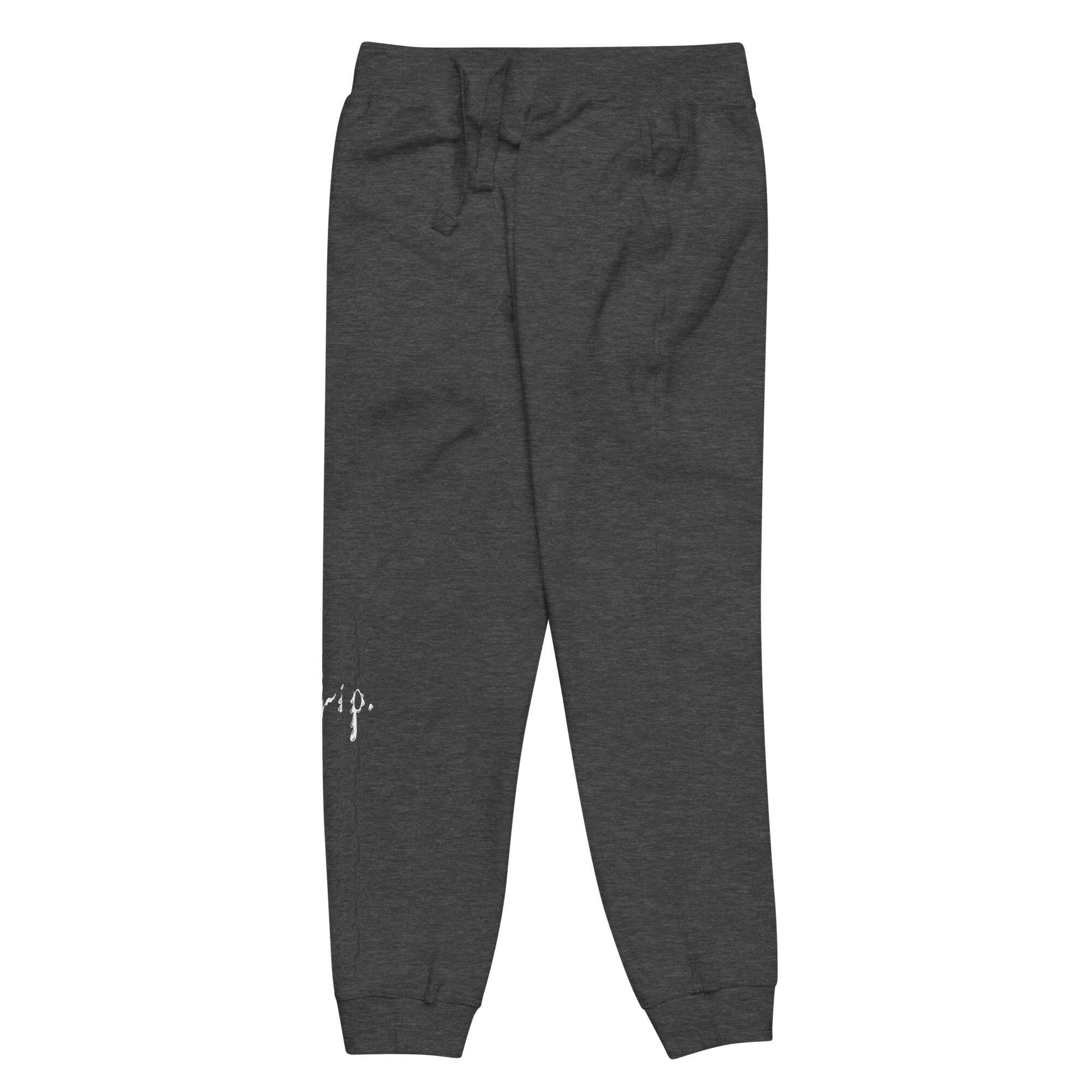 Drip fleece sweatpant joggers.